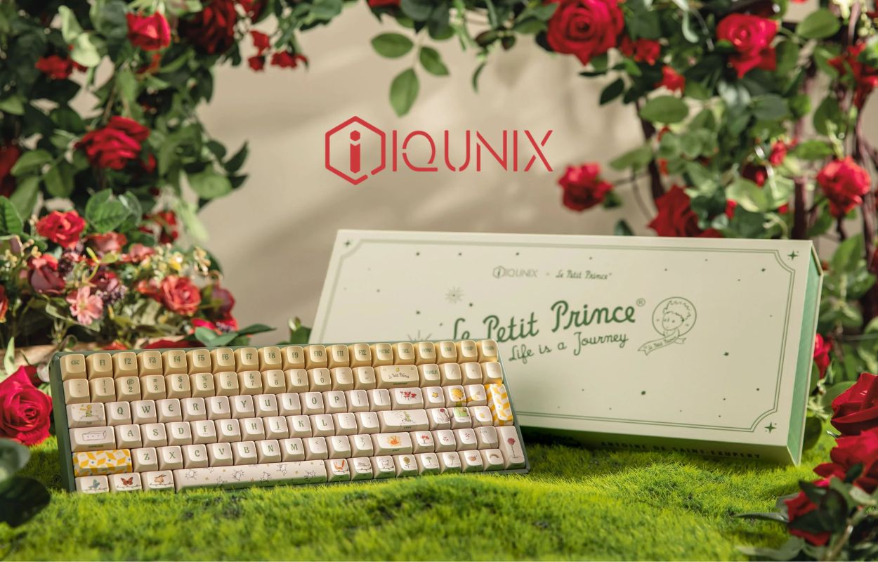 Blog IQUNIX x Le Petit Prince F97 Floral Date