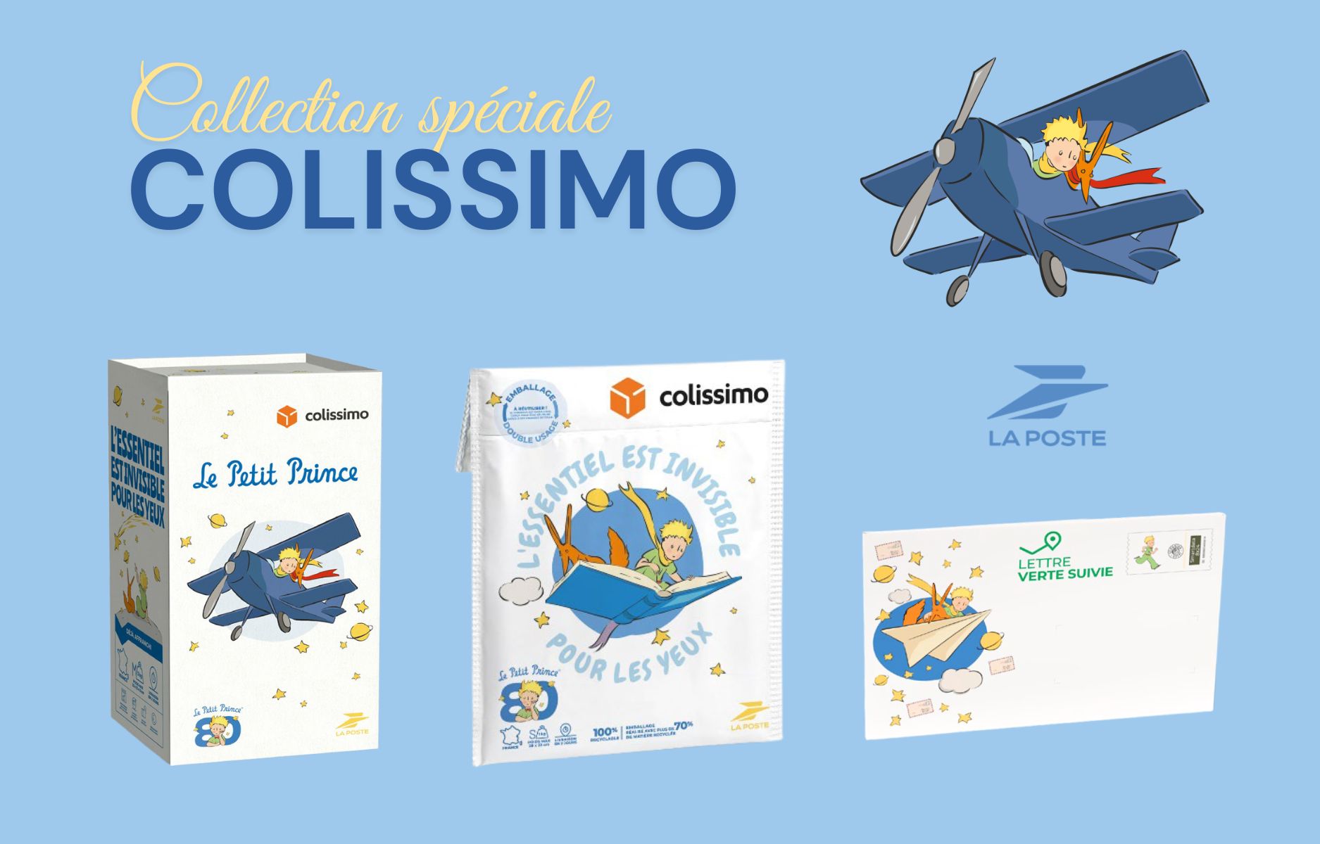 La Poste and Colissimo expand their offer with The Little Prince mailing products
