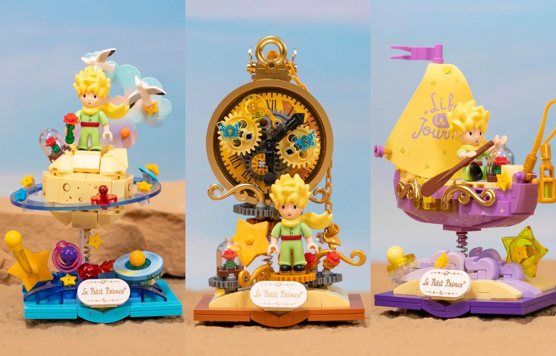 Pantasy’s Starry Ride Collection, build-and-display sets