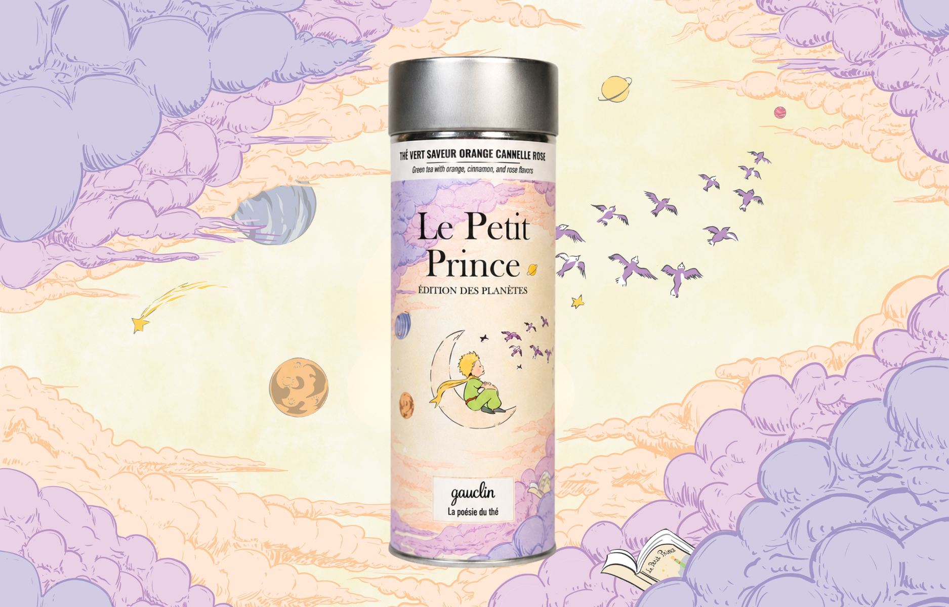 Planets Edition, the new tea creation by Gauclin and The Little Prince
